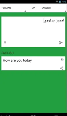 Farsi to english translation android App screenshot 3